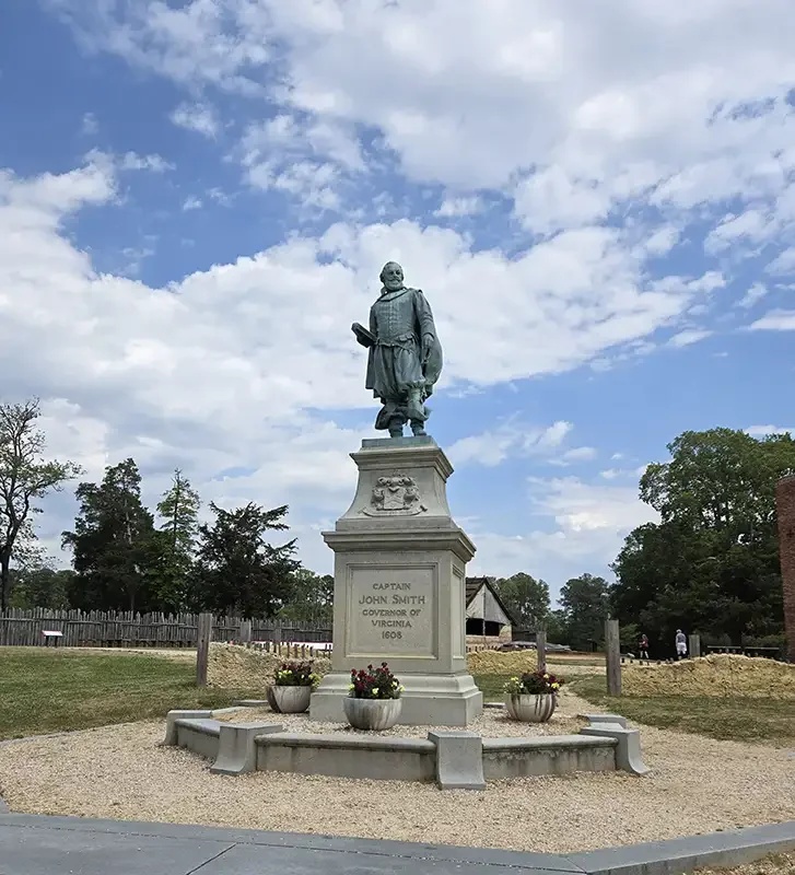 Virginia_Jamestown_archaeological site_Captain John Smith_June 2026.webp