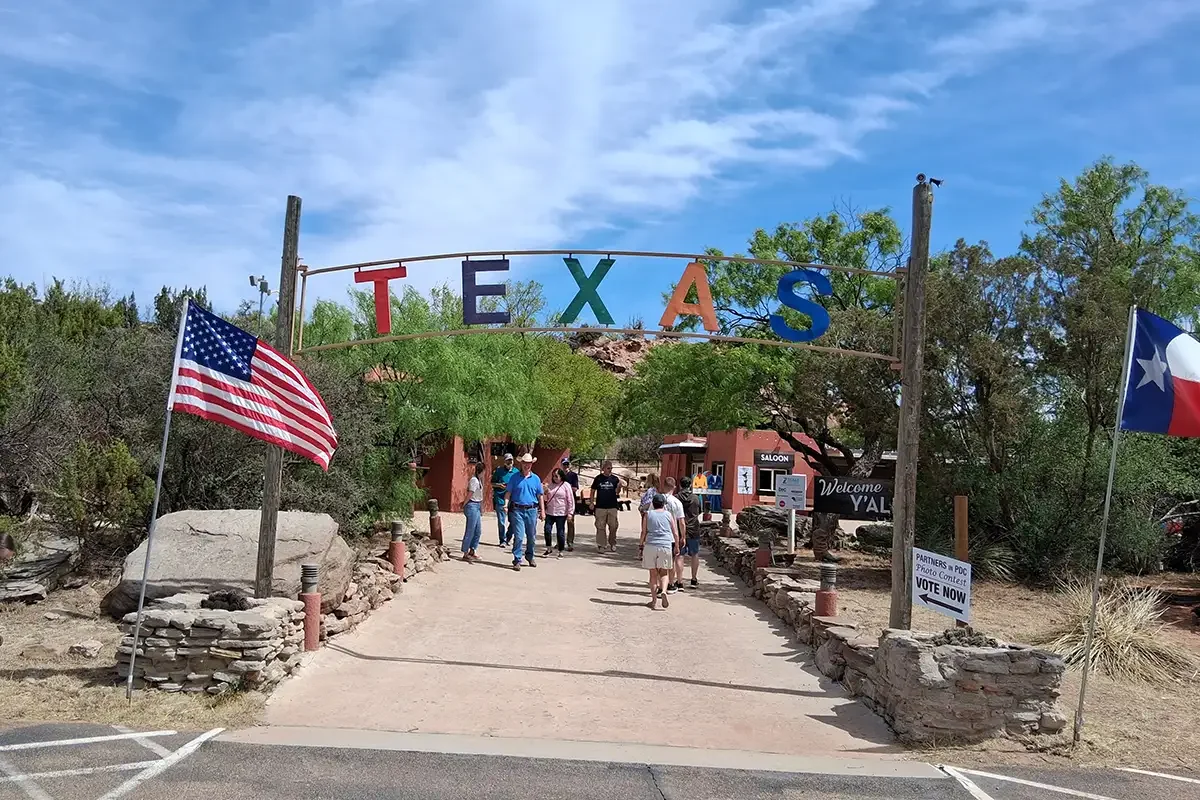 Texas_Amarillo_State Park entrance_July 2026.webp
