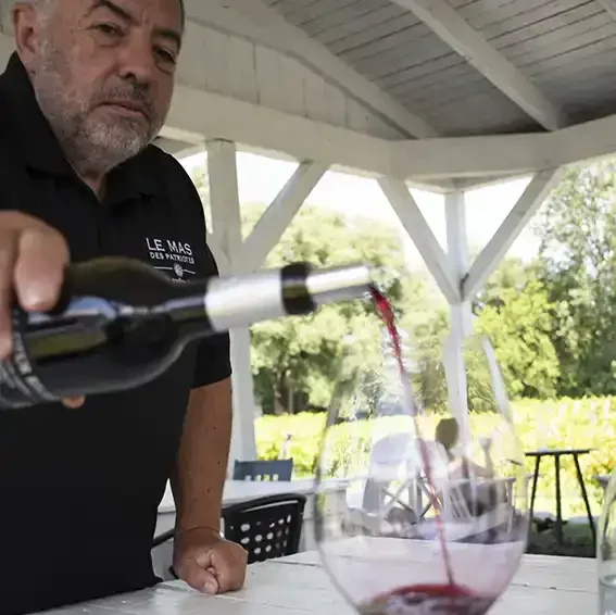 La Montérégie_Quebec_Mas des Patriotes Winery with sommelier Bruno_2_Carole Jobin 66245_Aug 2026.webp