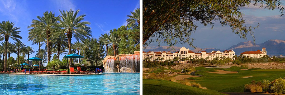 The JW Marriott Las Vegas Resort and Spa.