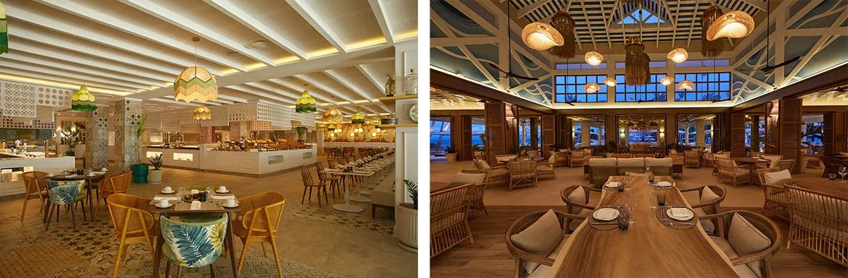 The bright interior of the Palma Real.