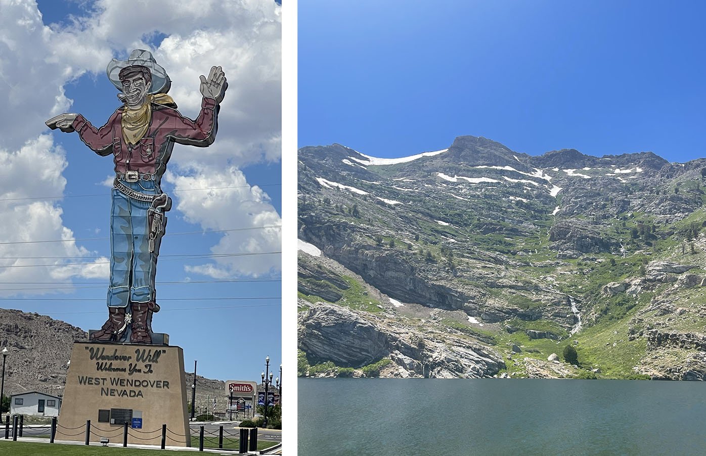 Beautiful Angel Lake in the east Humboldt and Wendover Will welcoming visitors from Utah to Nevada.