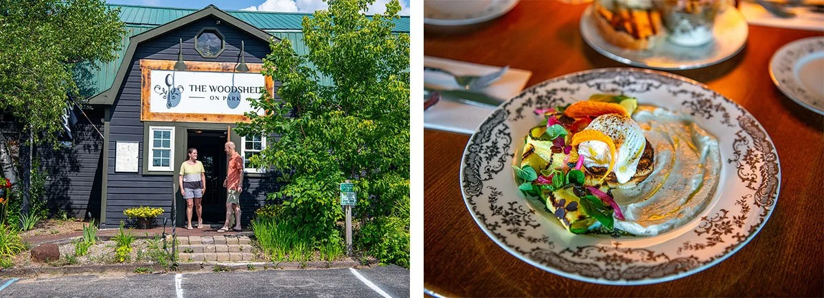 Woodshed on Park is a hidden gem in the Adirondacks.