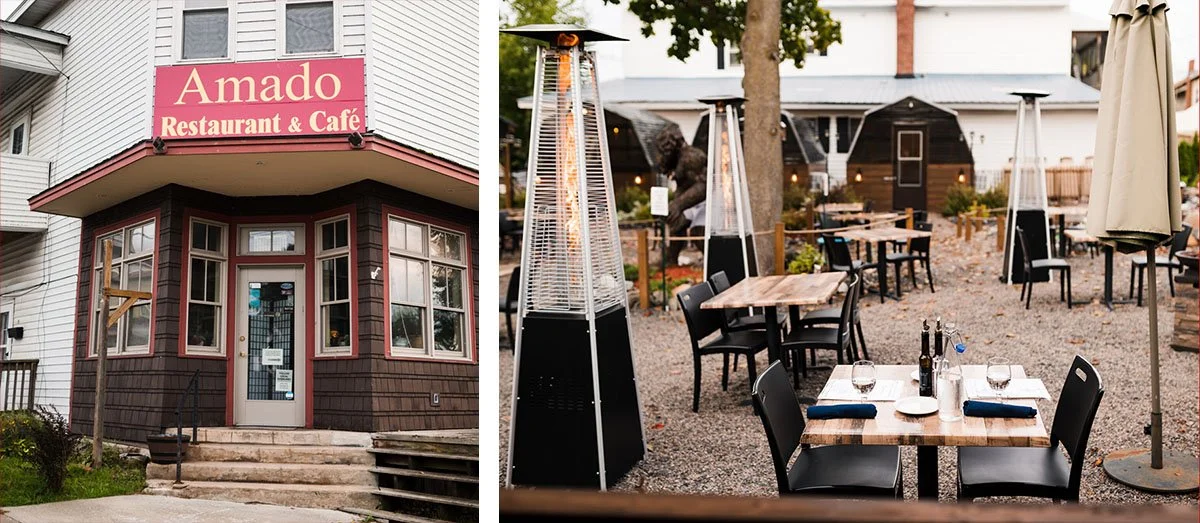 Amado Restaurant and Café is family-owned and a great place to eat in Tupper Lake.