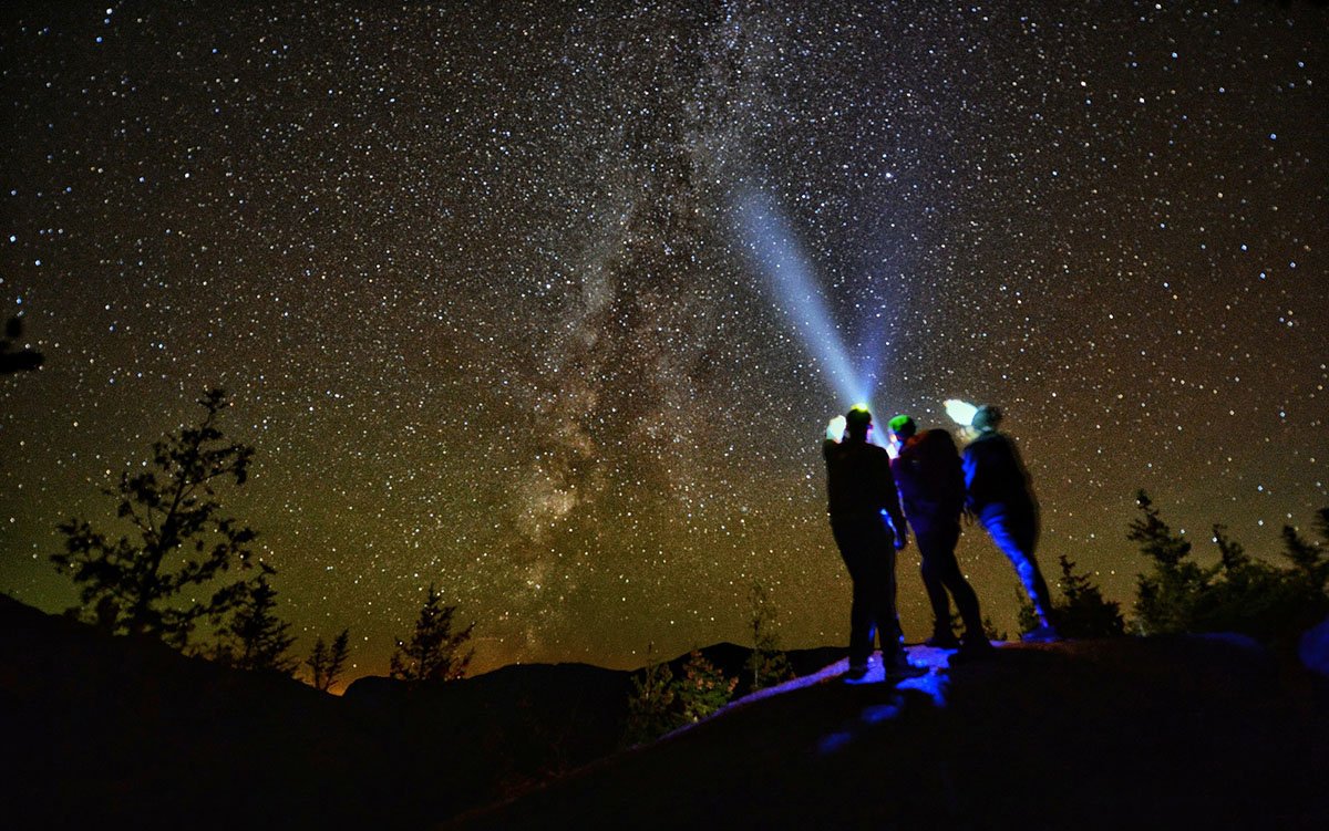 Stargazing is a must-do activity in Tupper Lake.