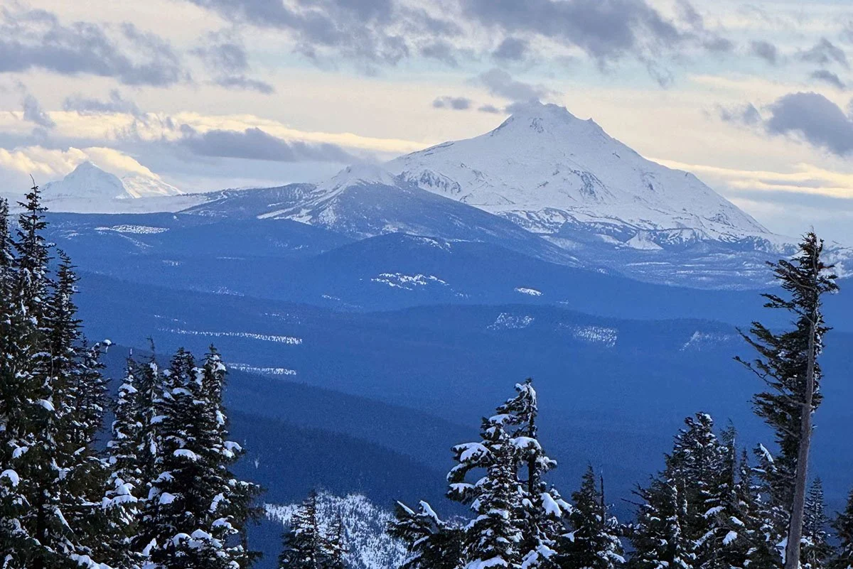 Mt. Hood in the Winter.