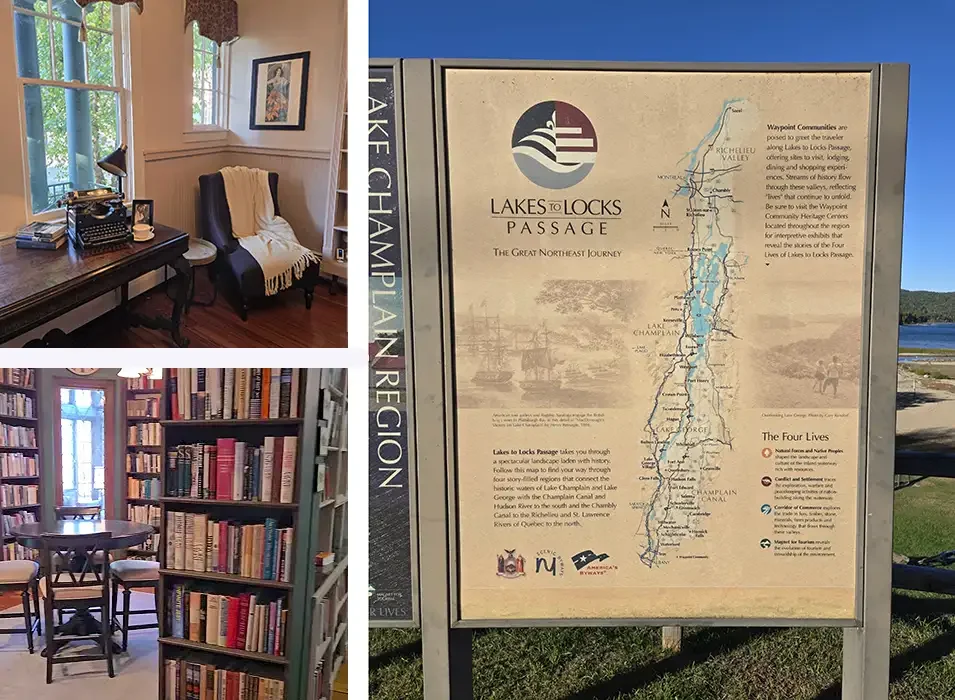 The Inn in Westport is a comfy spot to call home during a stay in the Lake Champlain area of the Adirondacks.