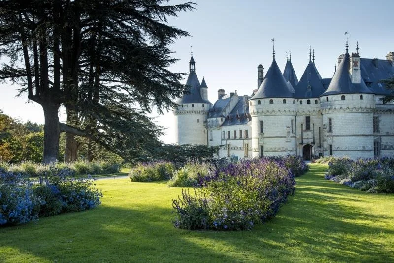 The gardens of Domaine de Chaumon-Sur-Loire.