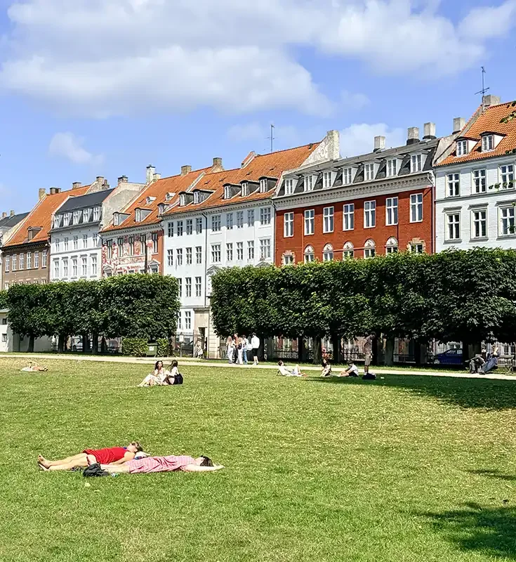 King's Garden and Rosenborg Castle in Copenhagen