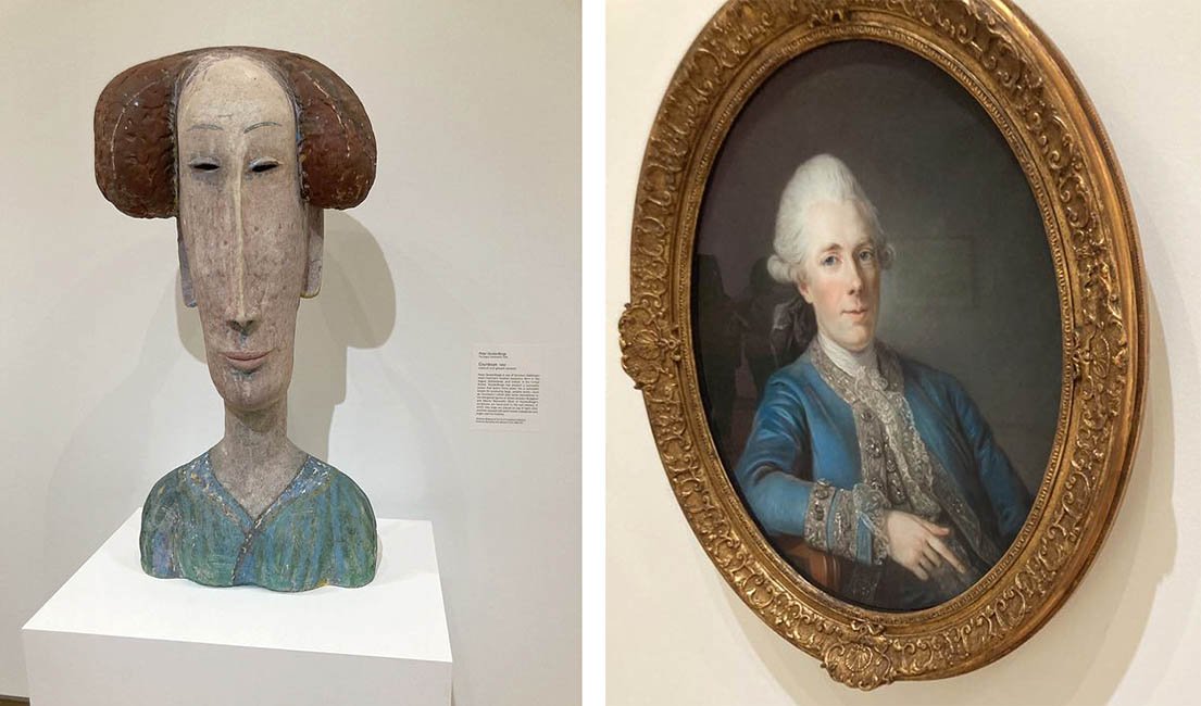 A wide variety of art from the Arkansas Museum of Fine Arts.