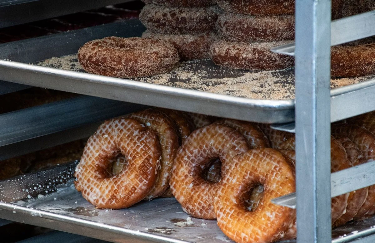 Delicious donuts from Holy Donut in Portland, Maine.