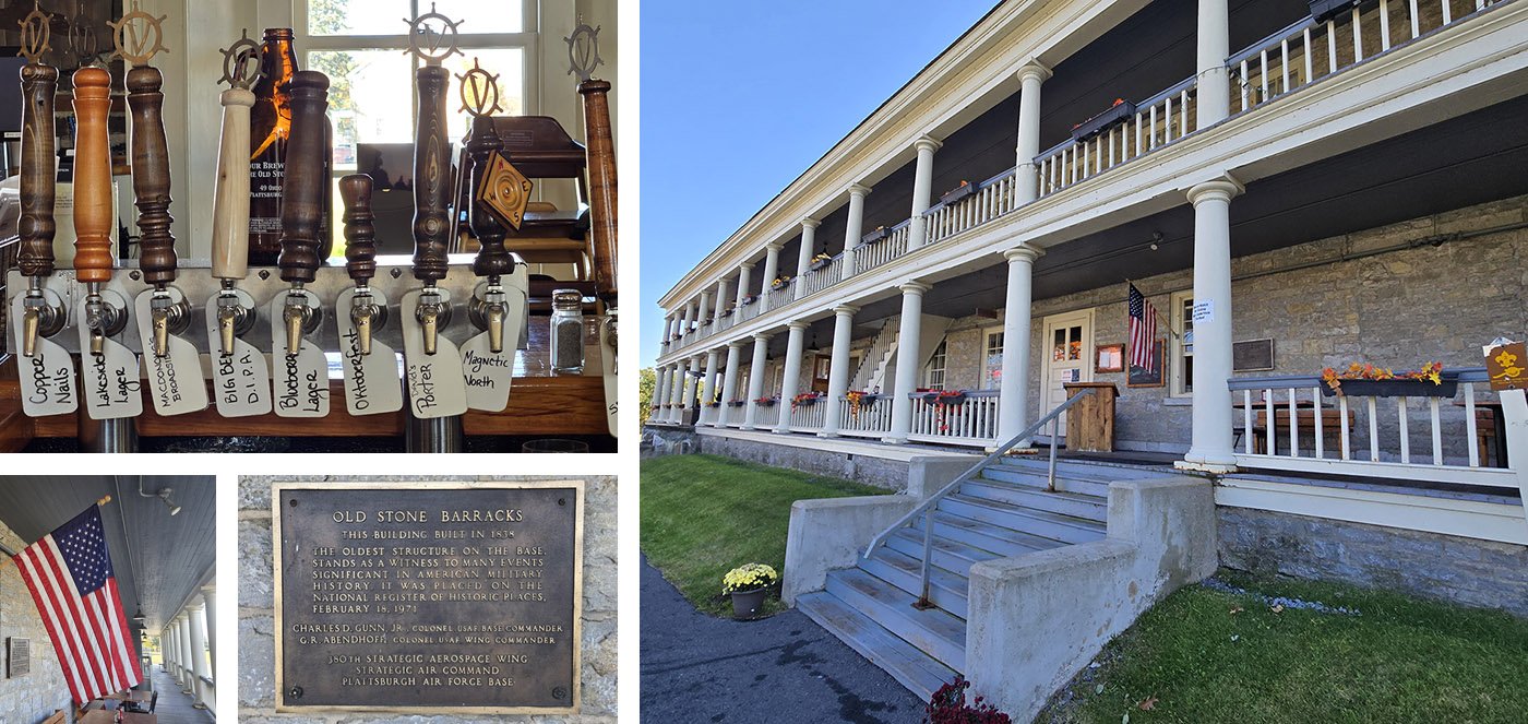 Valcour Brewing Company is one of the best breweries in Plattsburgh, and located at the Plattburgh Air Force Base.