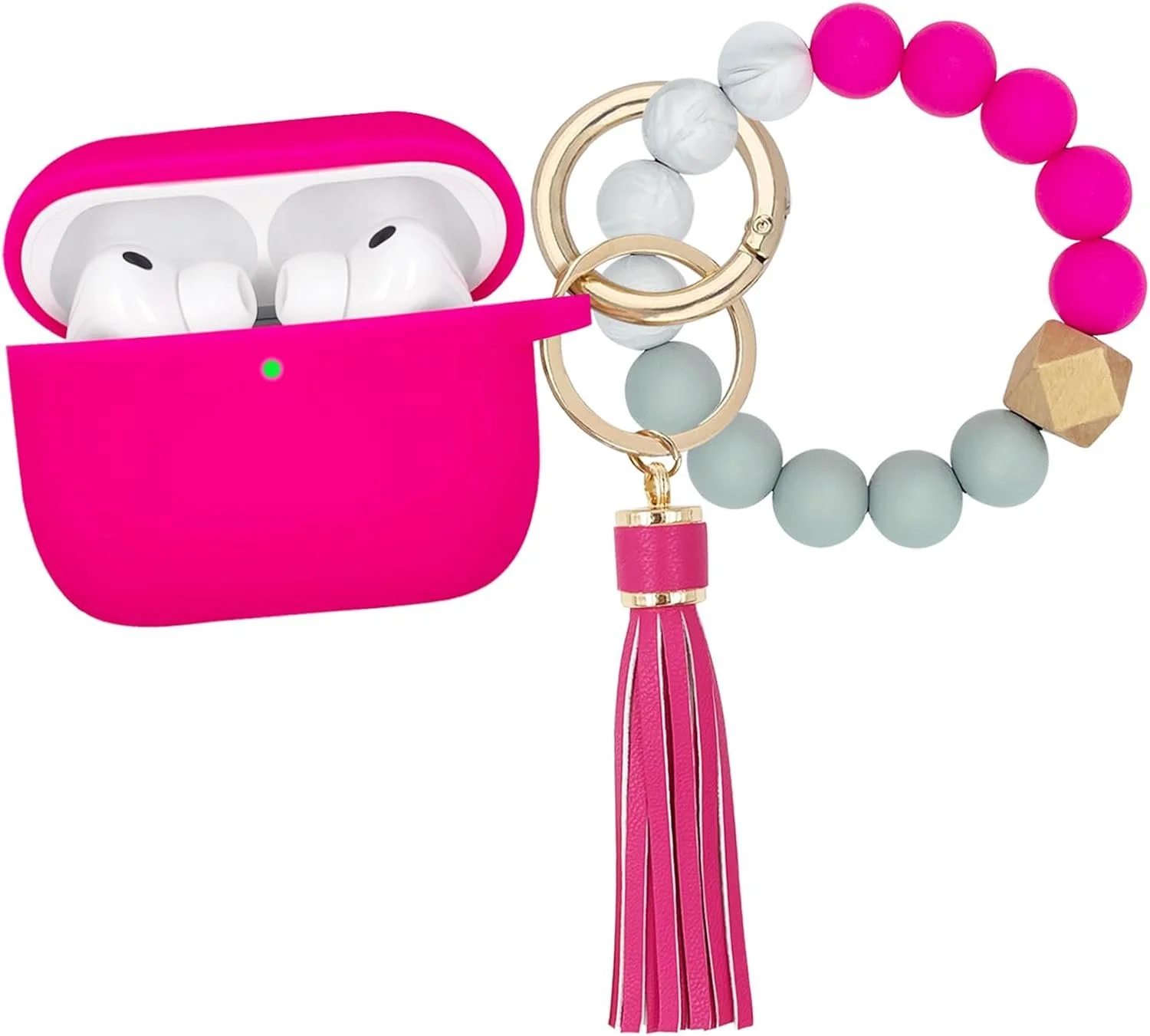 Handy Bracelet case that prevents losing Airpods on a flight or general traveling