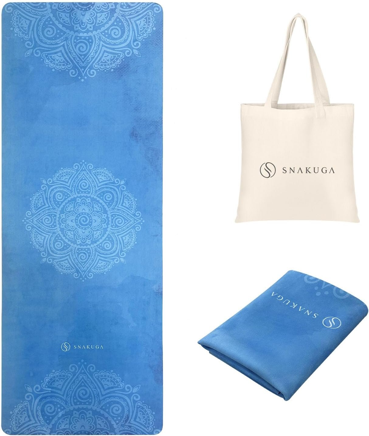 Travel yoga mat with bag.