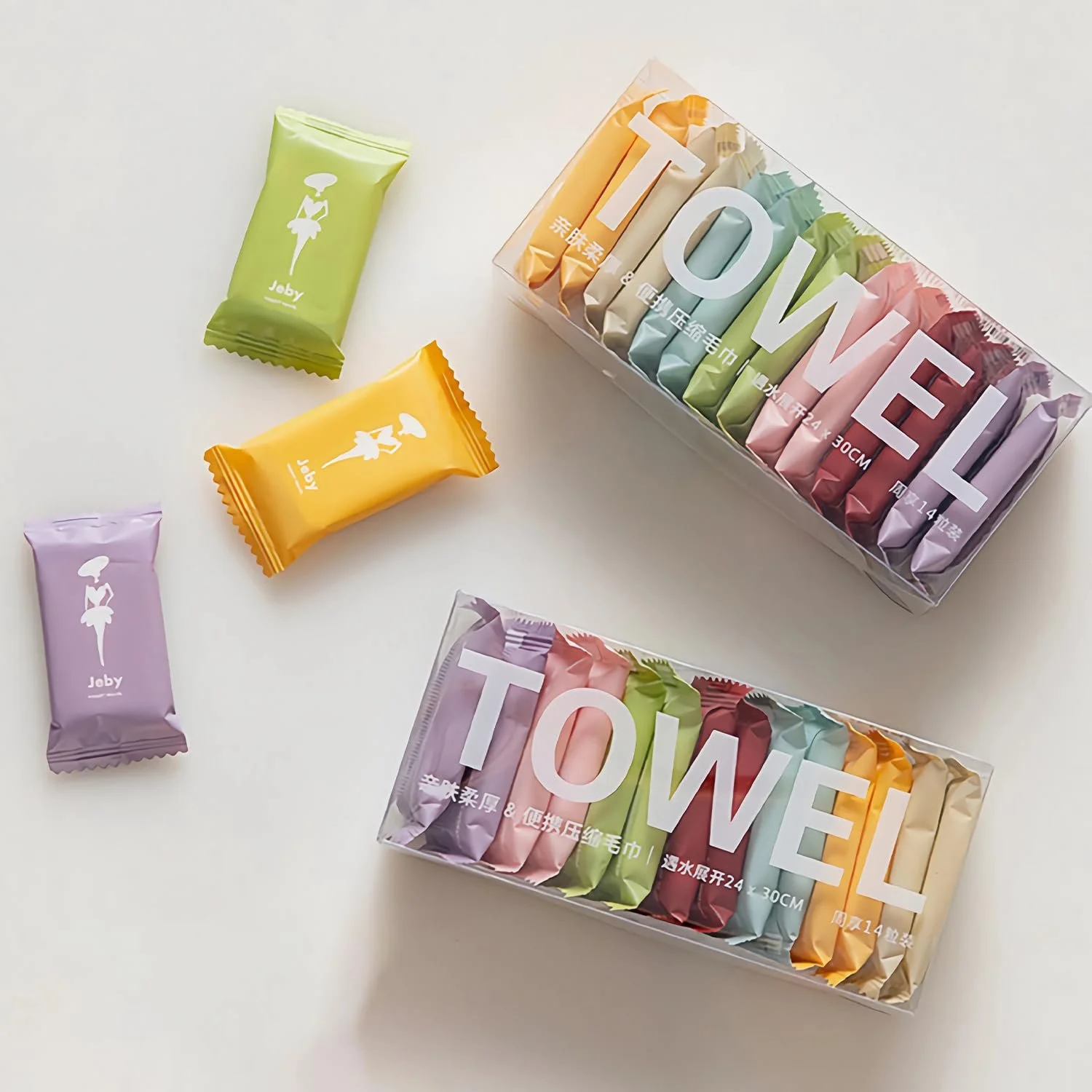 Reusable Large Compressed Washcloth