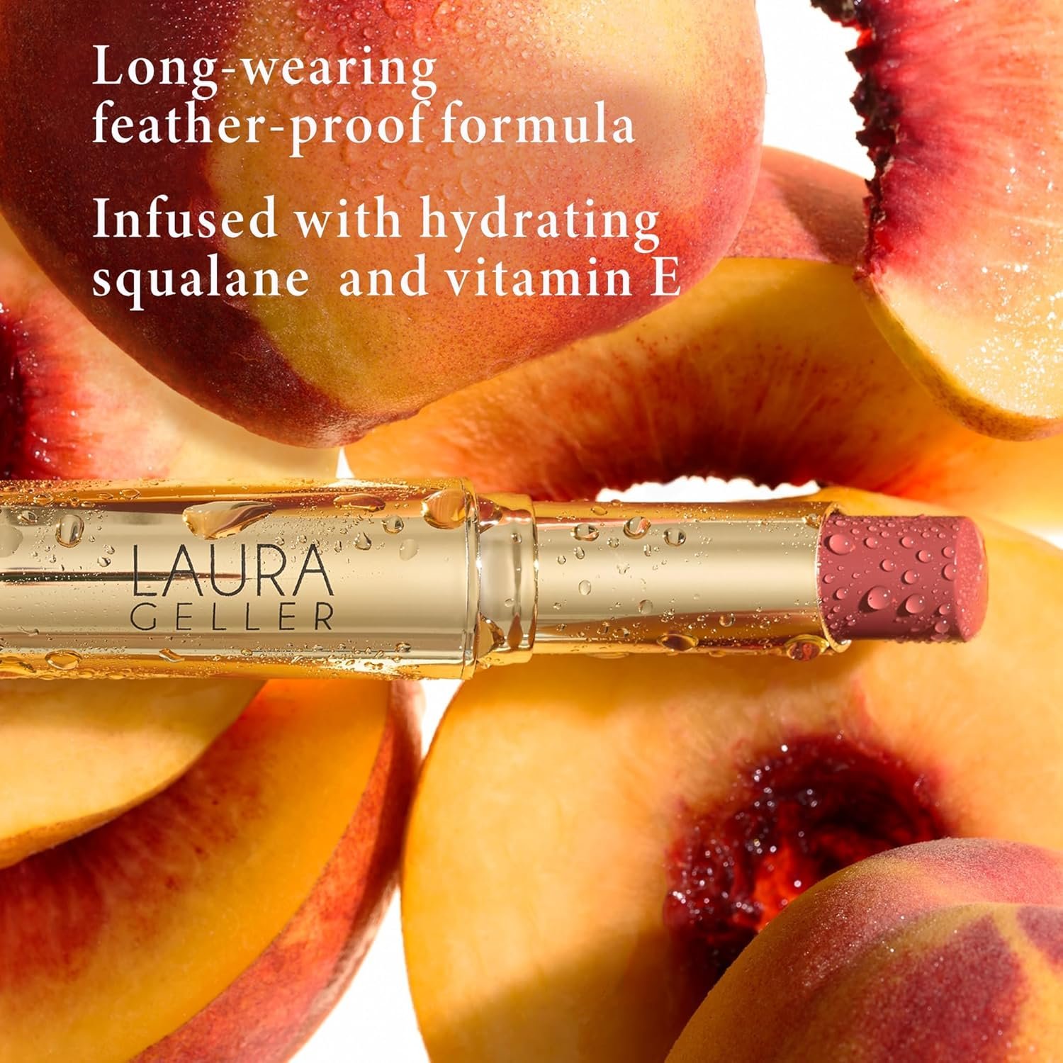 LAURA GELLER NEW YORK Jelly Balm Moisturizing Tinted Lip Balm - Sheerly Amazing - Hydrating Vitamin E