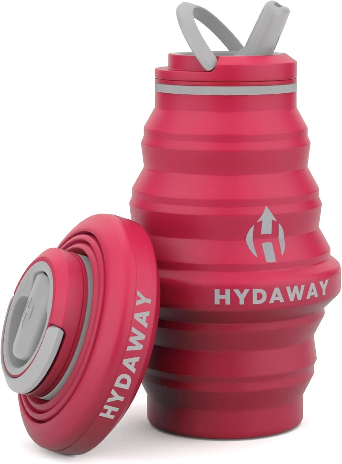 
HYDAWAY 17oz Collapsible Water Bottle - BPA-Free, Leakproof, Lightweight, and Space-Saving
