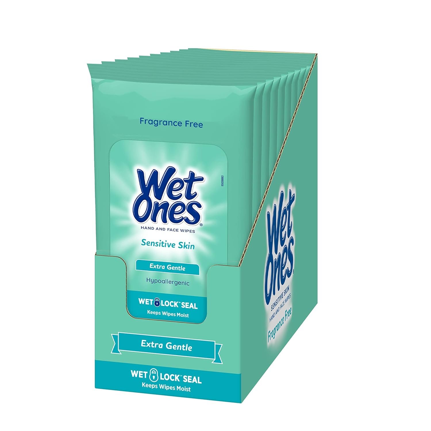 Wet Ones Sensitive Skin Hands and Face Wipes