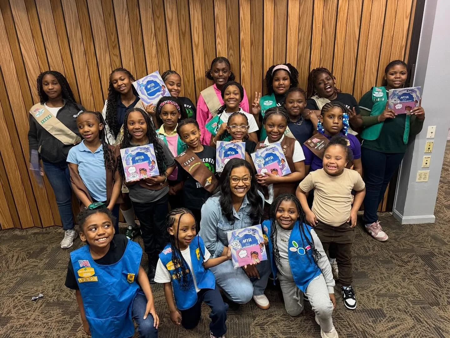 Storytime + stethoscopes = the perfect combo 💜🩺✨
Had the best time with the Girl Scouts! 🥳 
Reading, learning, and lots of great questions 📚
Grateful for every room I&rsquo;m placed in 💫