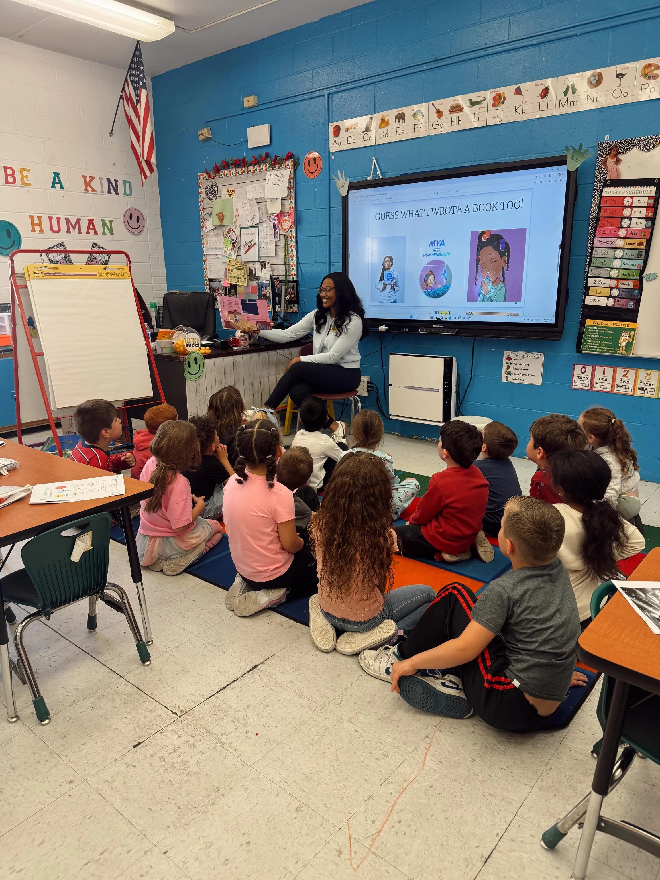 Ending April and Sarcoidosis Awareness Month with the lovely students of Wallace Elementary in Hoboken 💜✨

So grateful to Ms. Evans for welcoming me into her classroom and allowing me to share my story with her amazing students! 🥳📚

Looking forwar