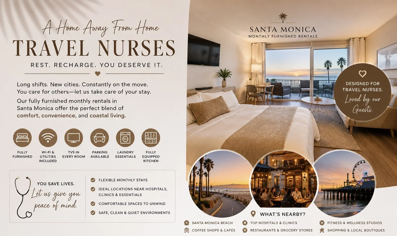 Where Travel Nurses Find Rest Between Saving Lives