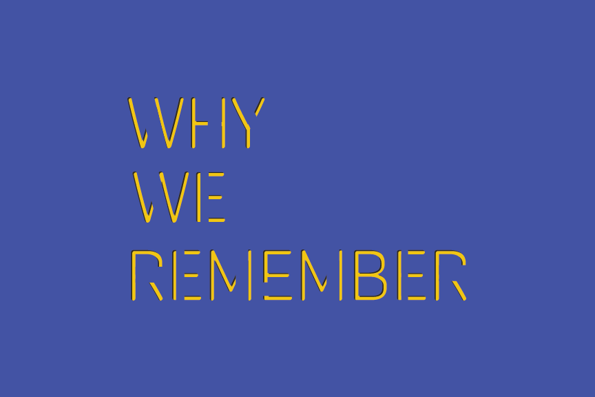 Why We Remember Book Cover