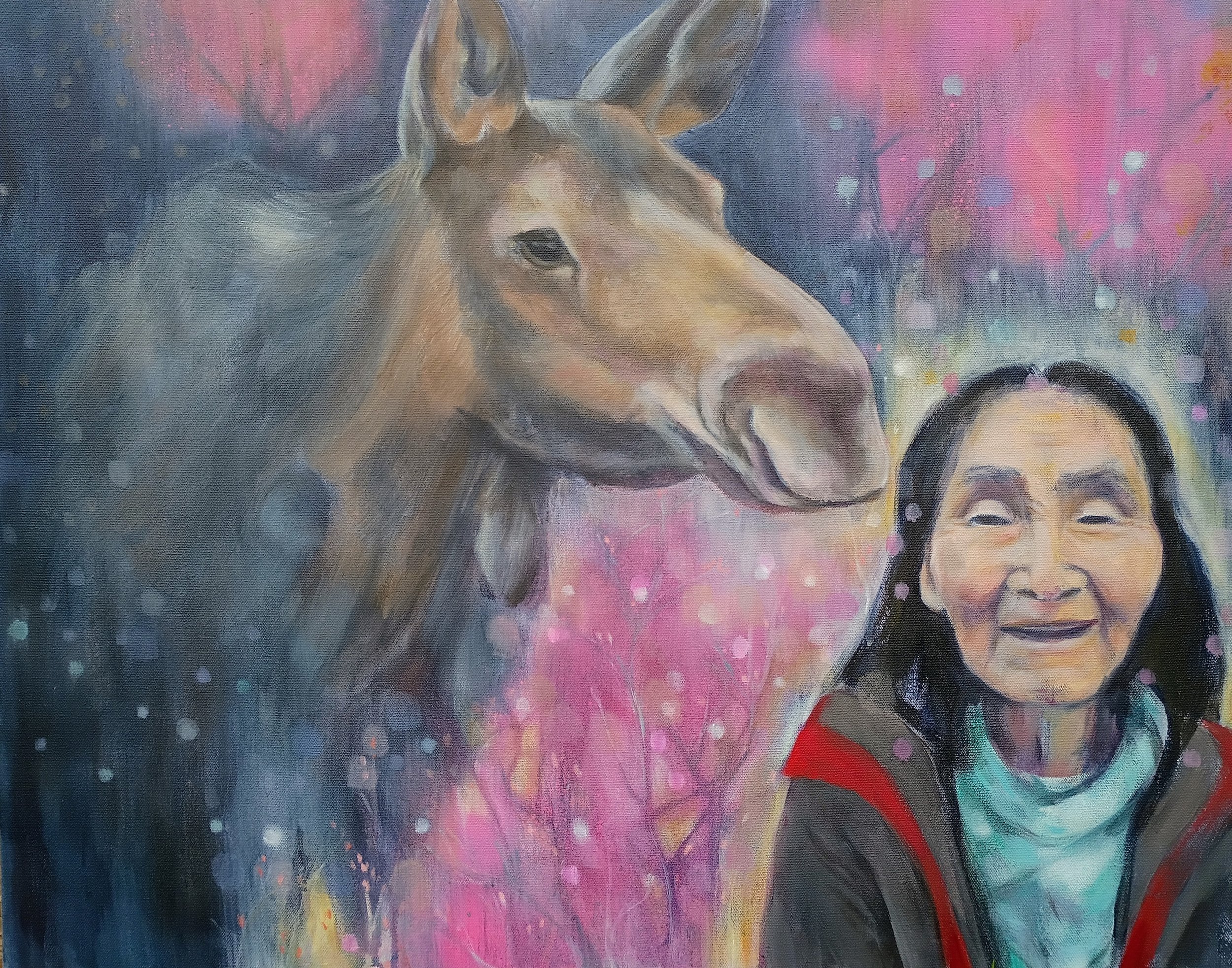 Provision_Art by Moira Ireland_Large Oil commission Helens Moose_Prophetic Prayer Vision Art.jpg