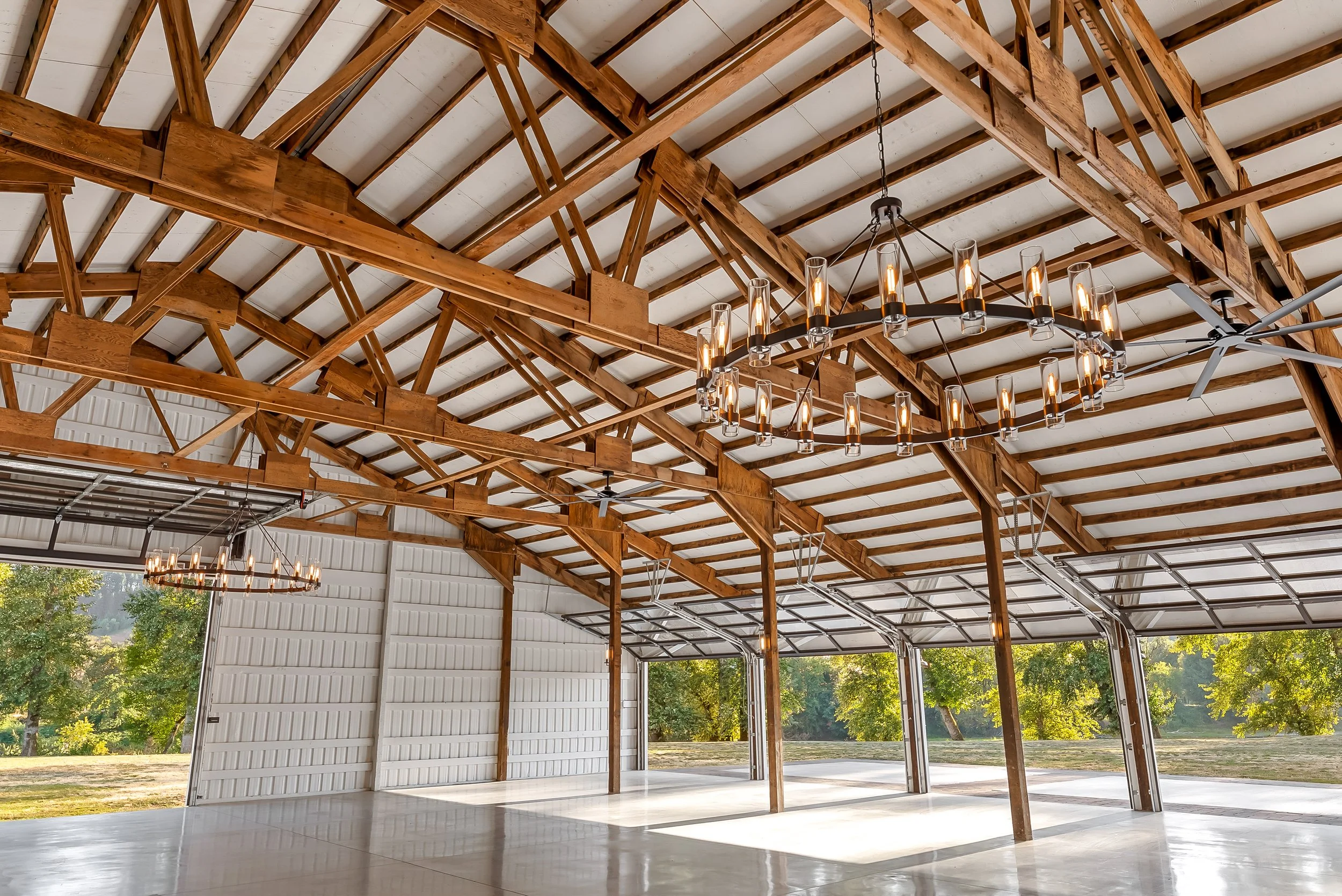 The Stables chandeliers from L front.jpg