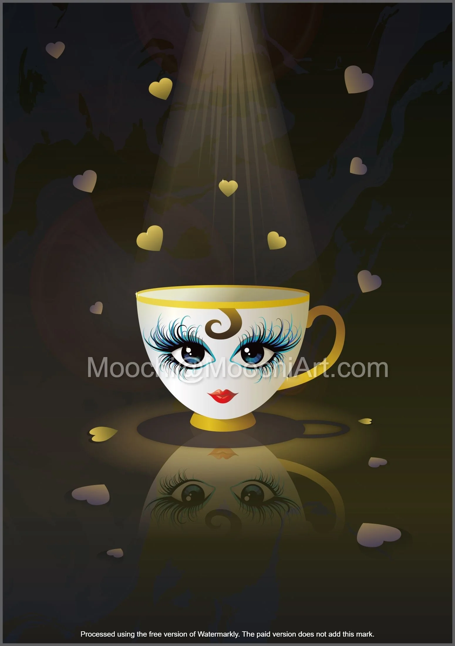 Moochi Mei  (Blue Cup)