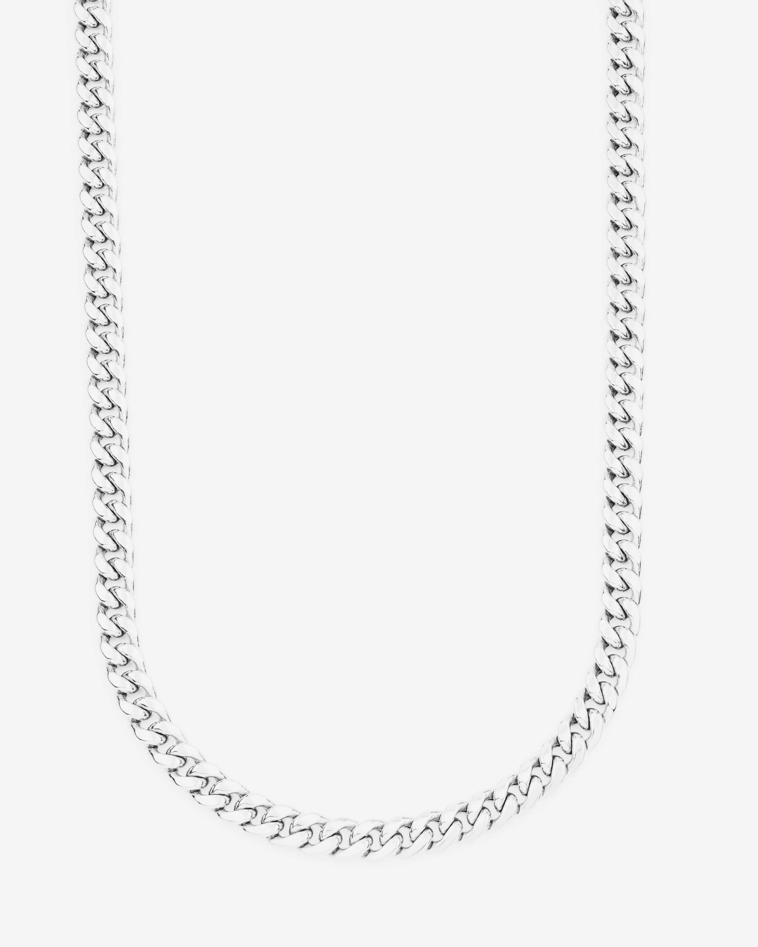 Curblink Silver Necklace
