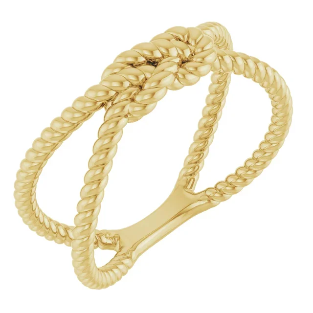Rope Knot Ring