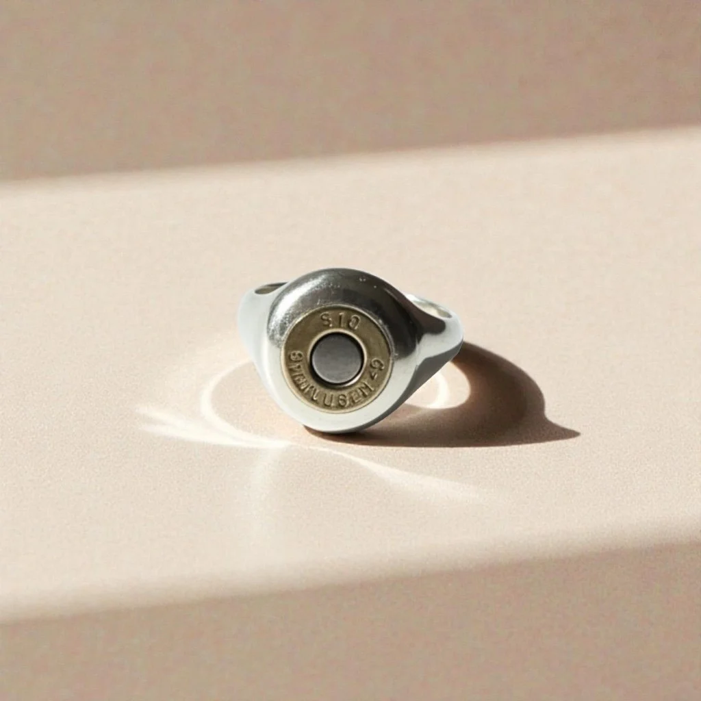 9mm Impact Signet Ring
