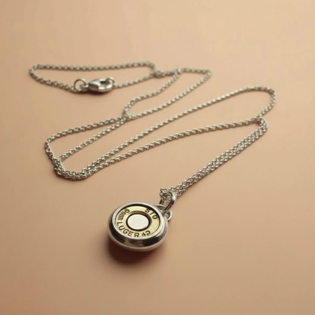 9mm Impact Pendant Necklace