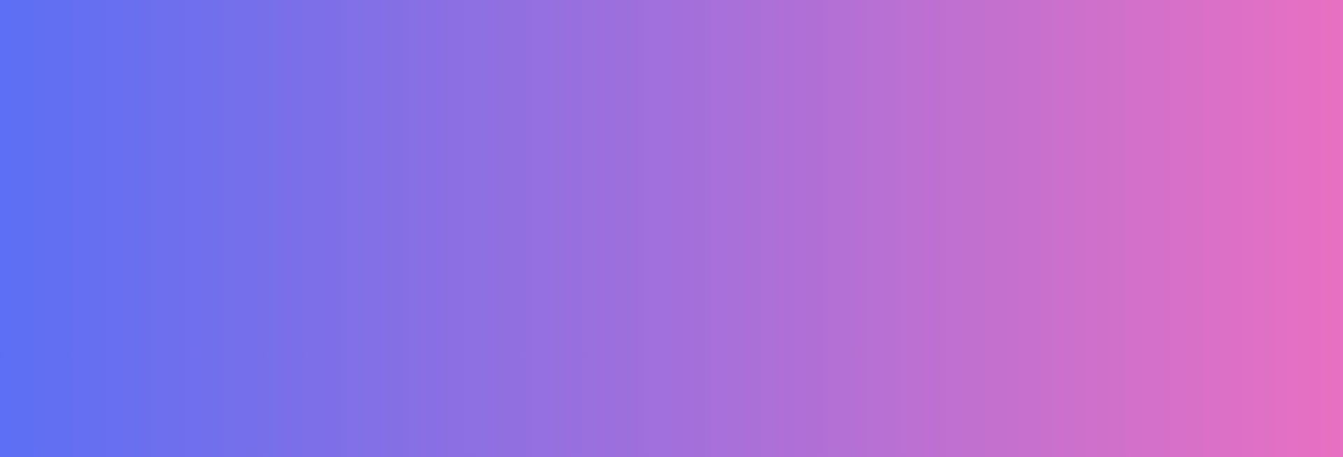 Gradient background transitioning from blue on the left to pink on the right.