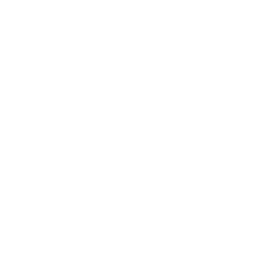 White gear icon surrounded by two circular arrows on a black background.