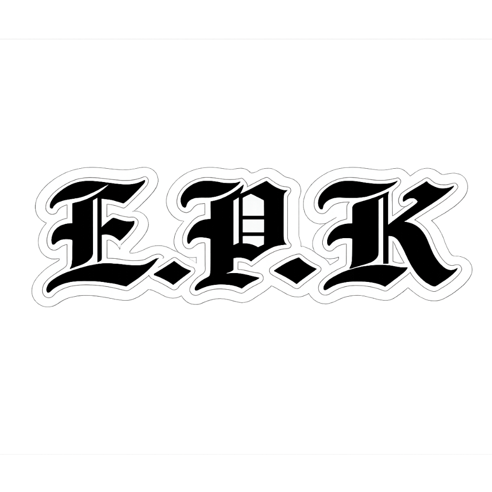 The word "L.I.K" written in stylized graffiti font on a black background.