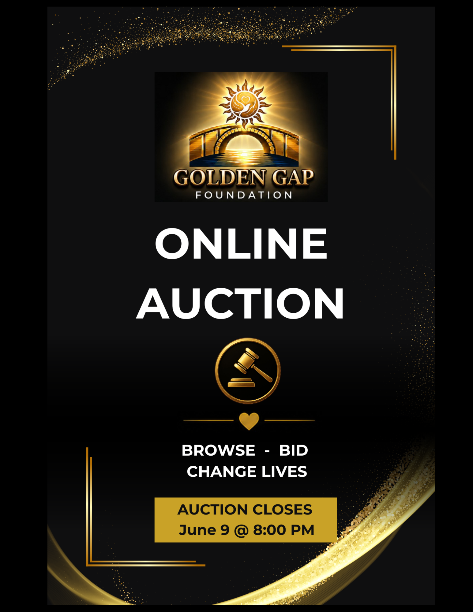 Silent Auction Extended To Online
