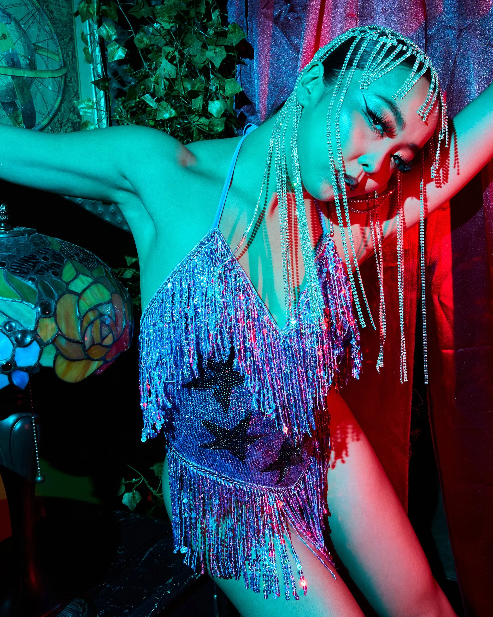 Mamiko Nakatsugawa Burlesque performance at The Box