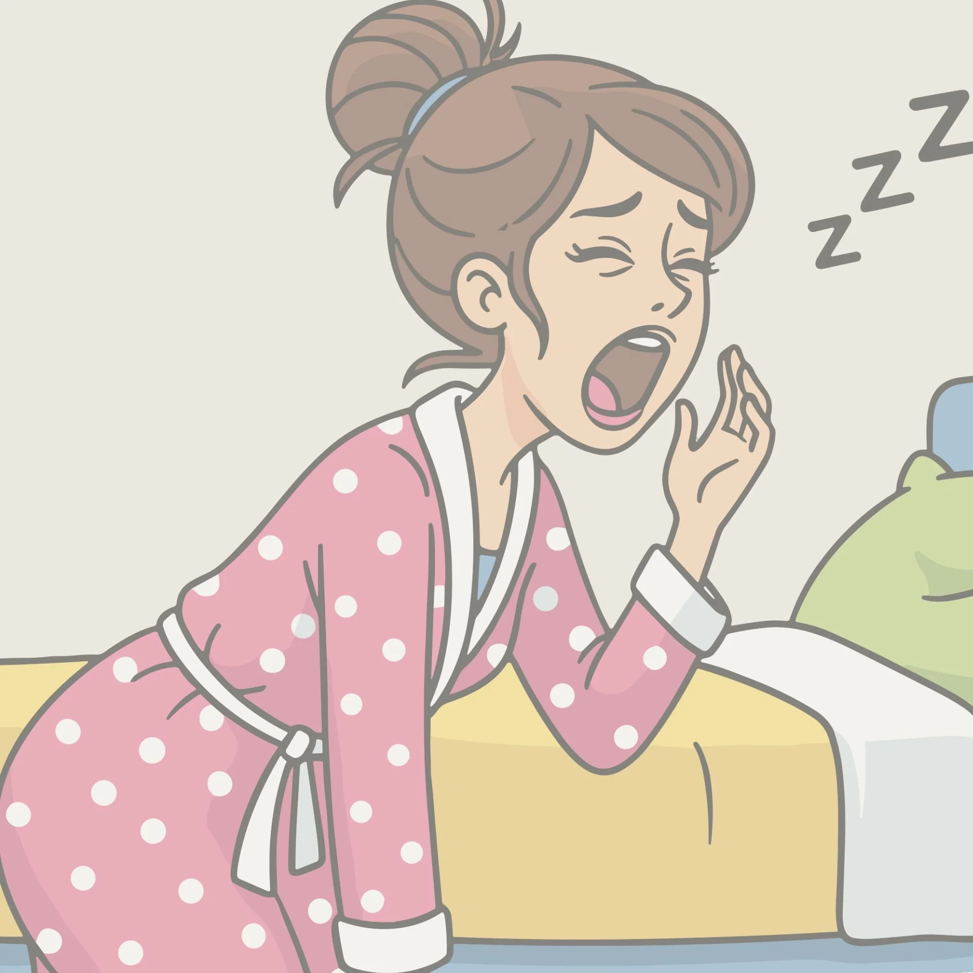 Une femme crie car elle n'en peut plus de ne pas dormir et de se réveiller à 4h00 du matin. Elle se demande où sont les solutions.