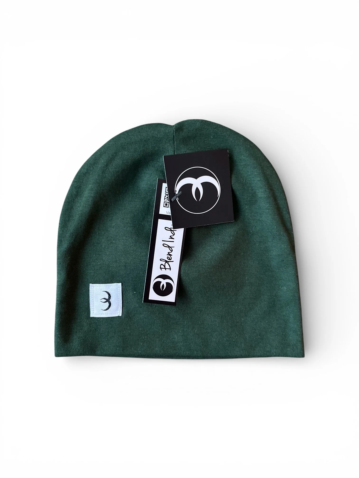 BABY BEANIE - FOREST GREEN