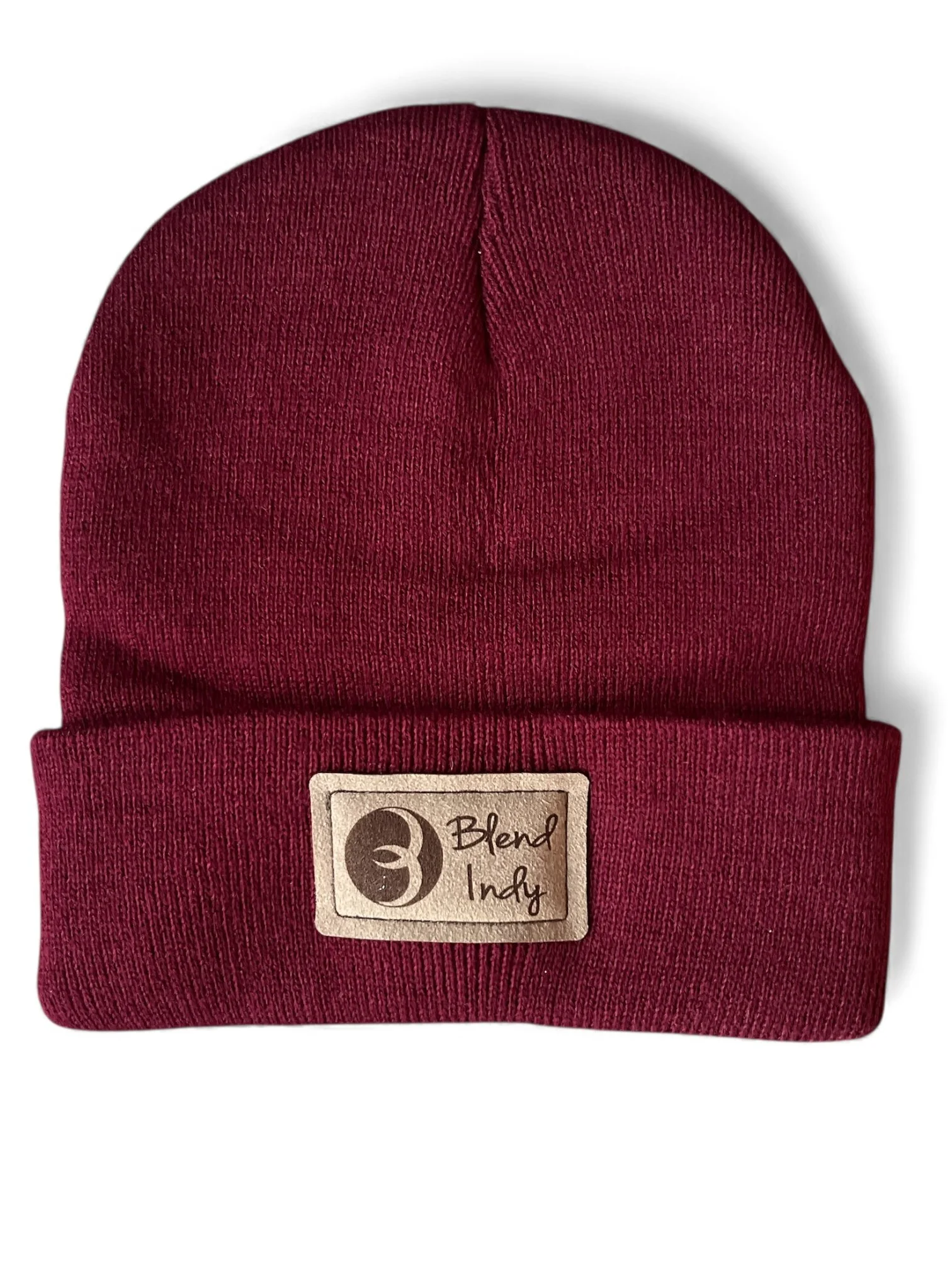 PREMIUM BLEND CUFF BEANIE - BURGUNDY