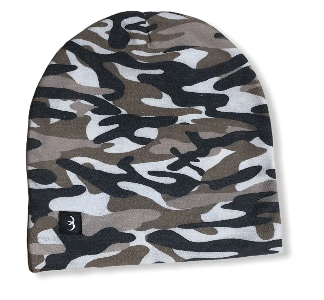 TODDLER BEANIE - SAND CAMO