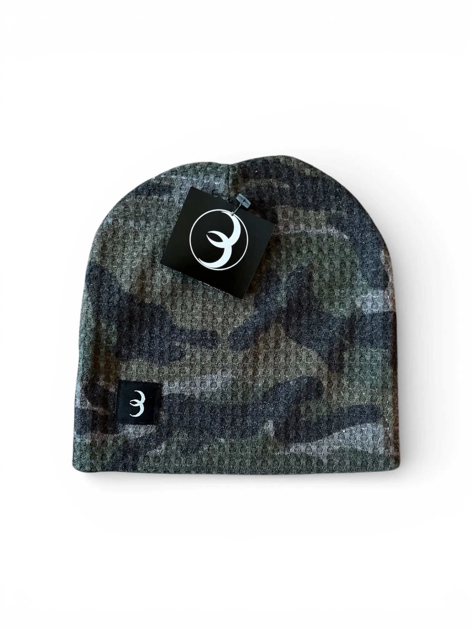 BABY BEANIE - WAFFLE CAMO