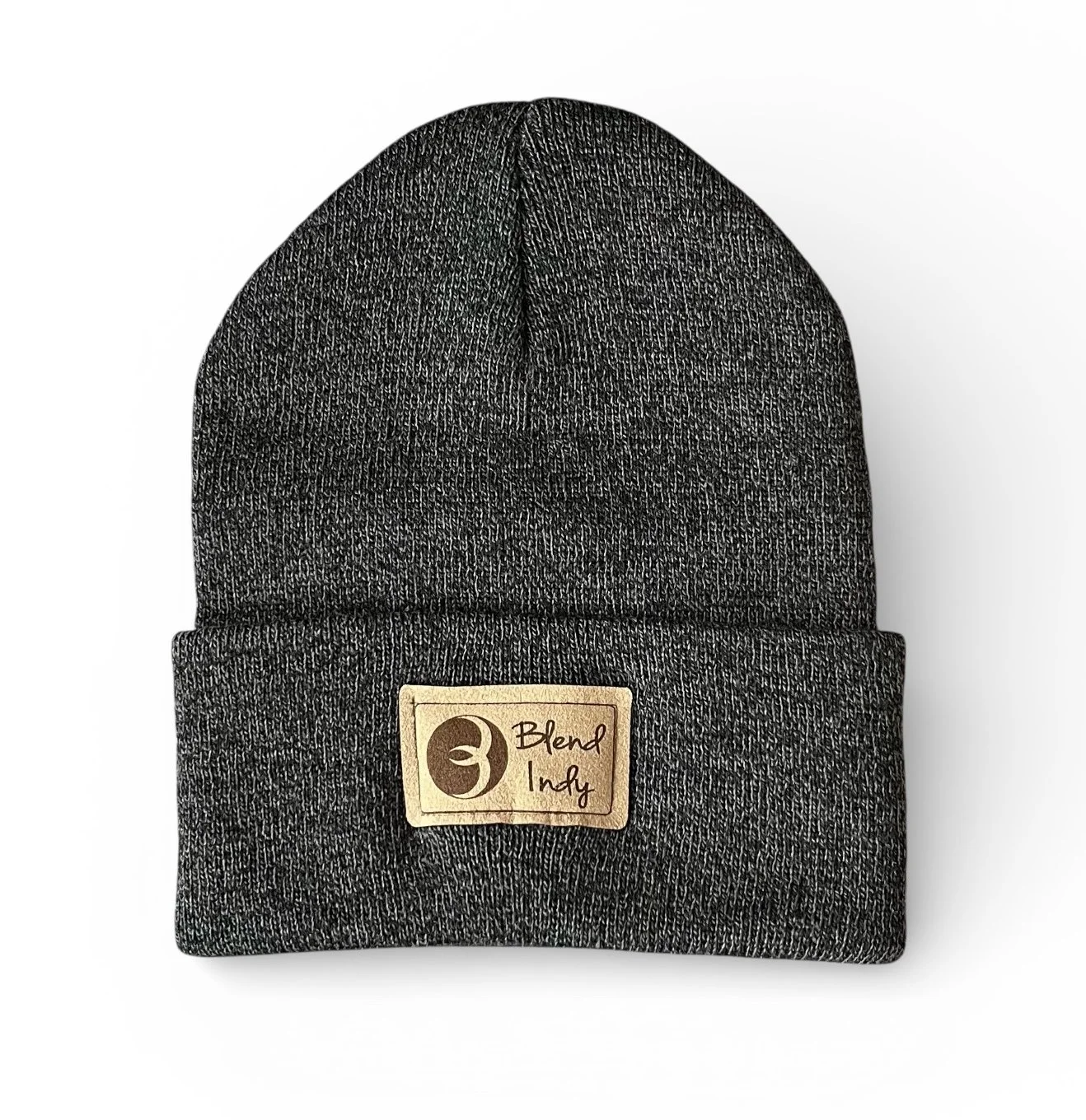 PREMIUM BLEND CUFF BEANIE - CHARCOAL