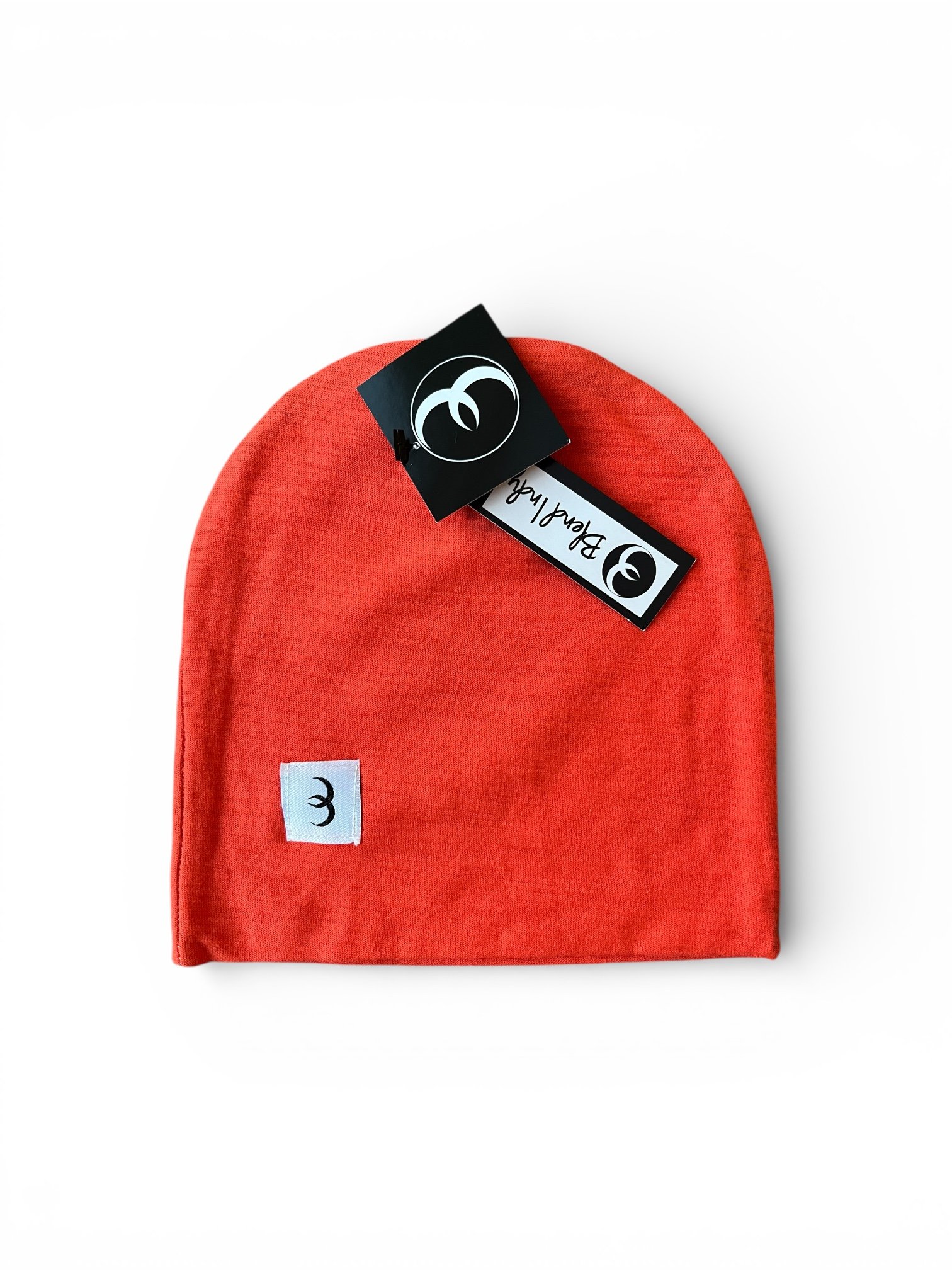BABY BEANIE - HEATHERED ORANGE