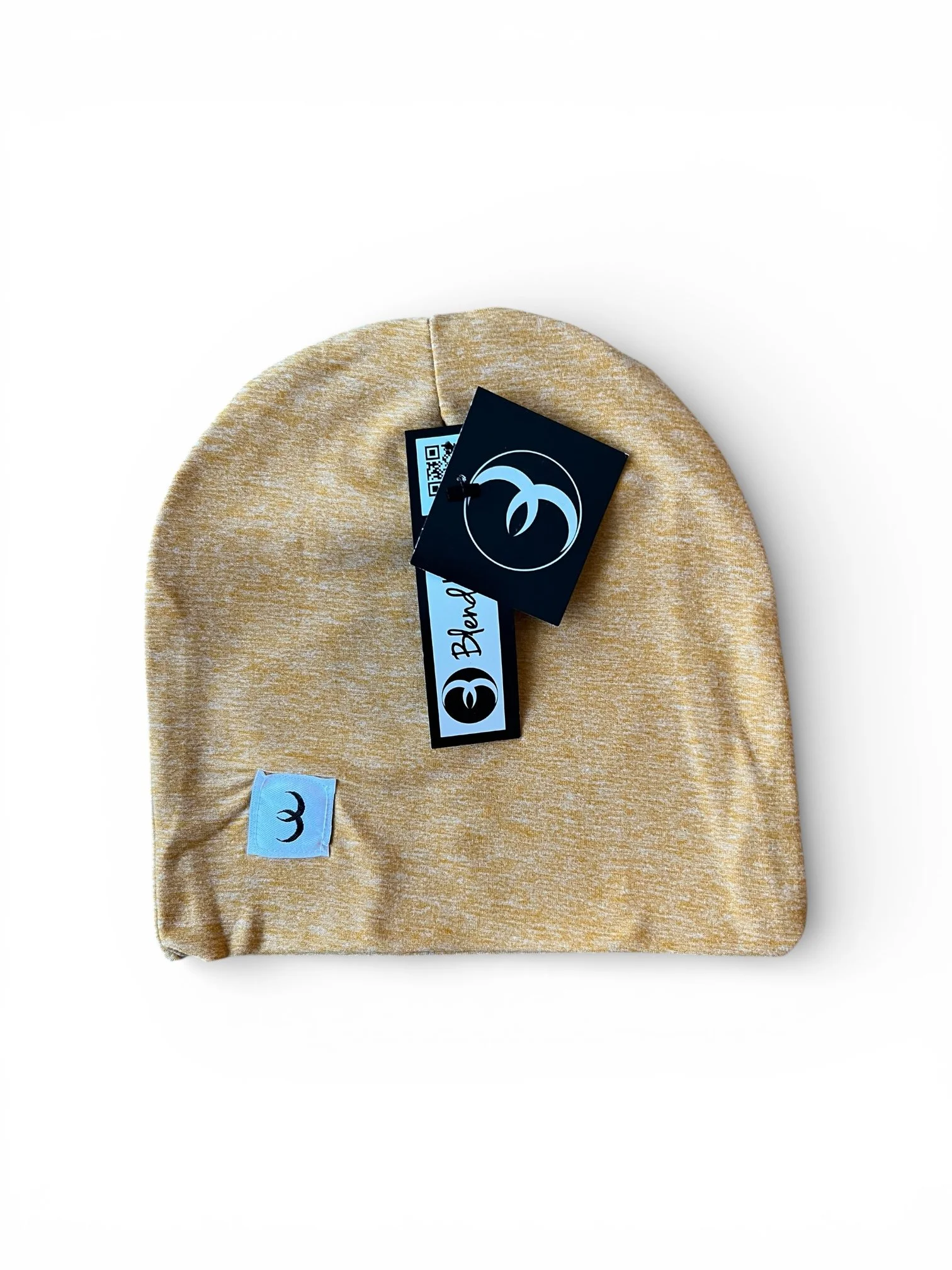 BABY BEANIE - HEATHERED YELLOW