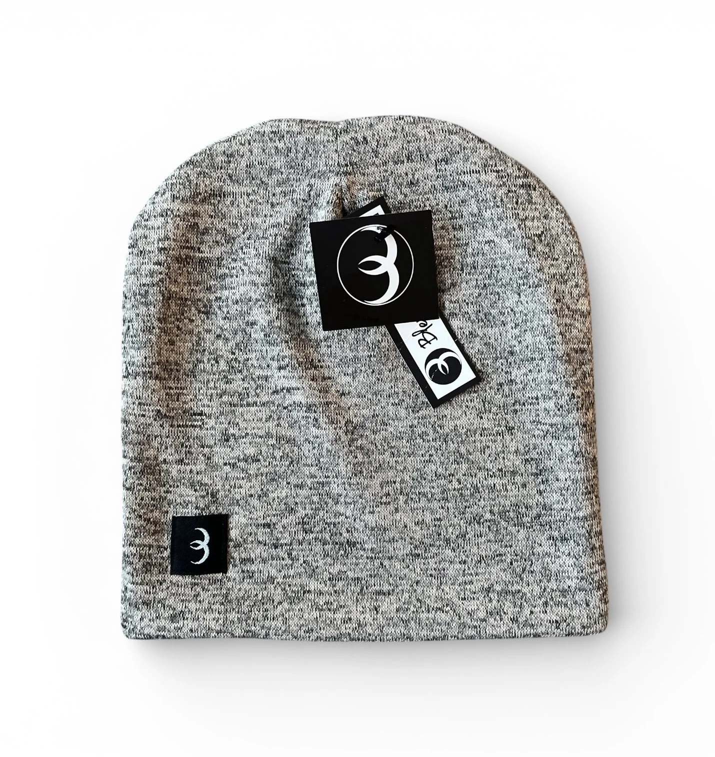 BABY BEANIE - HEATHERED TAN