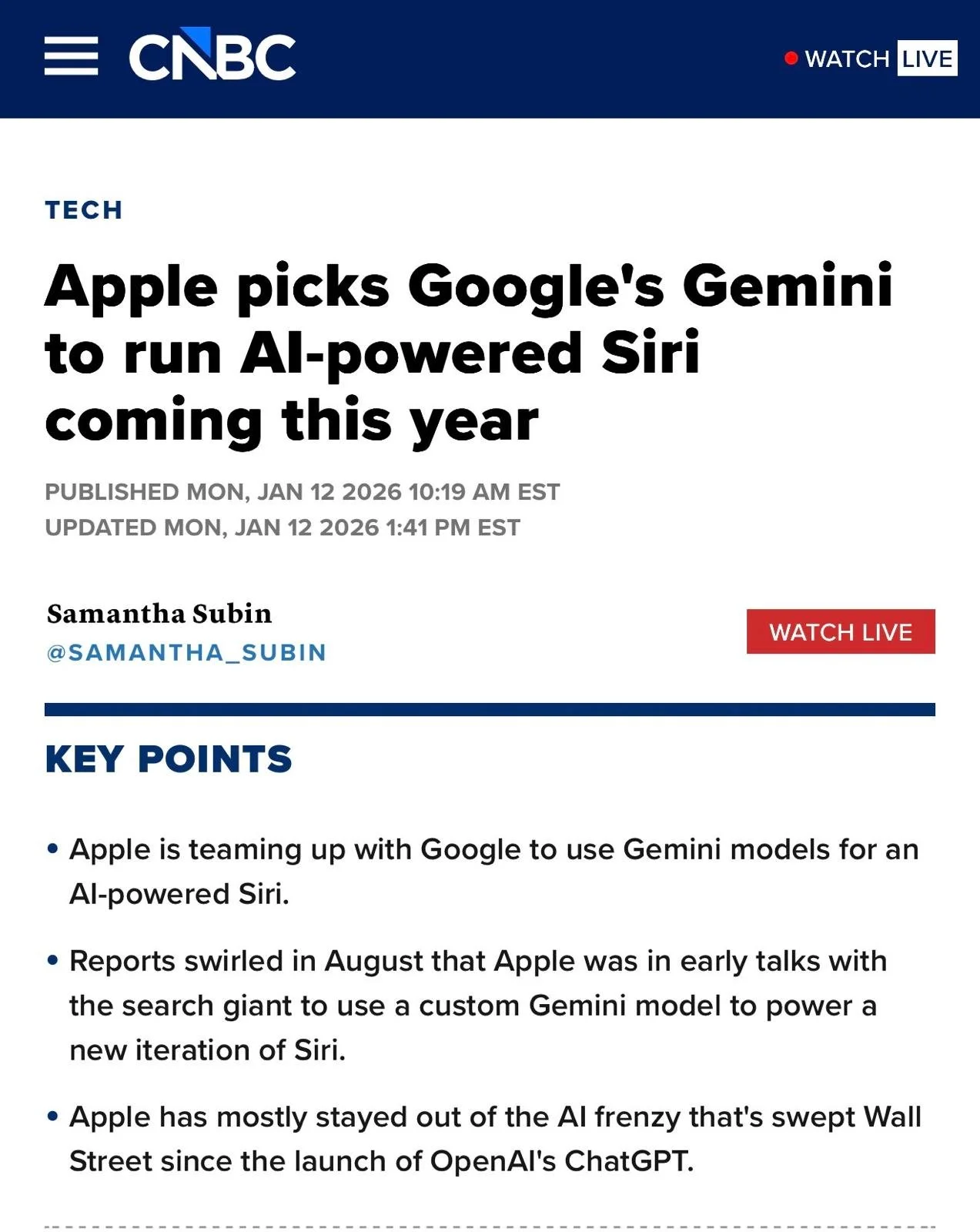 Beyond the Hype: What Apple’s Move to Gemini Teaches Us About the Future of Enterprise AI