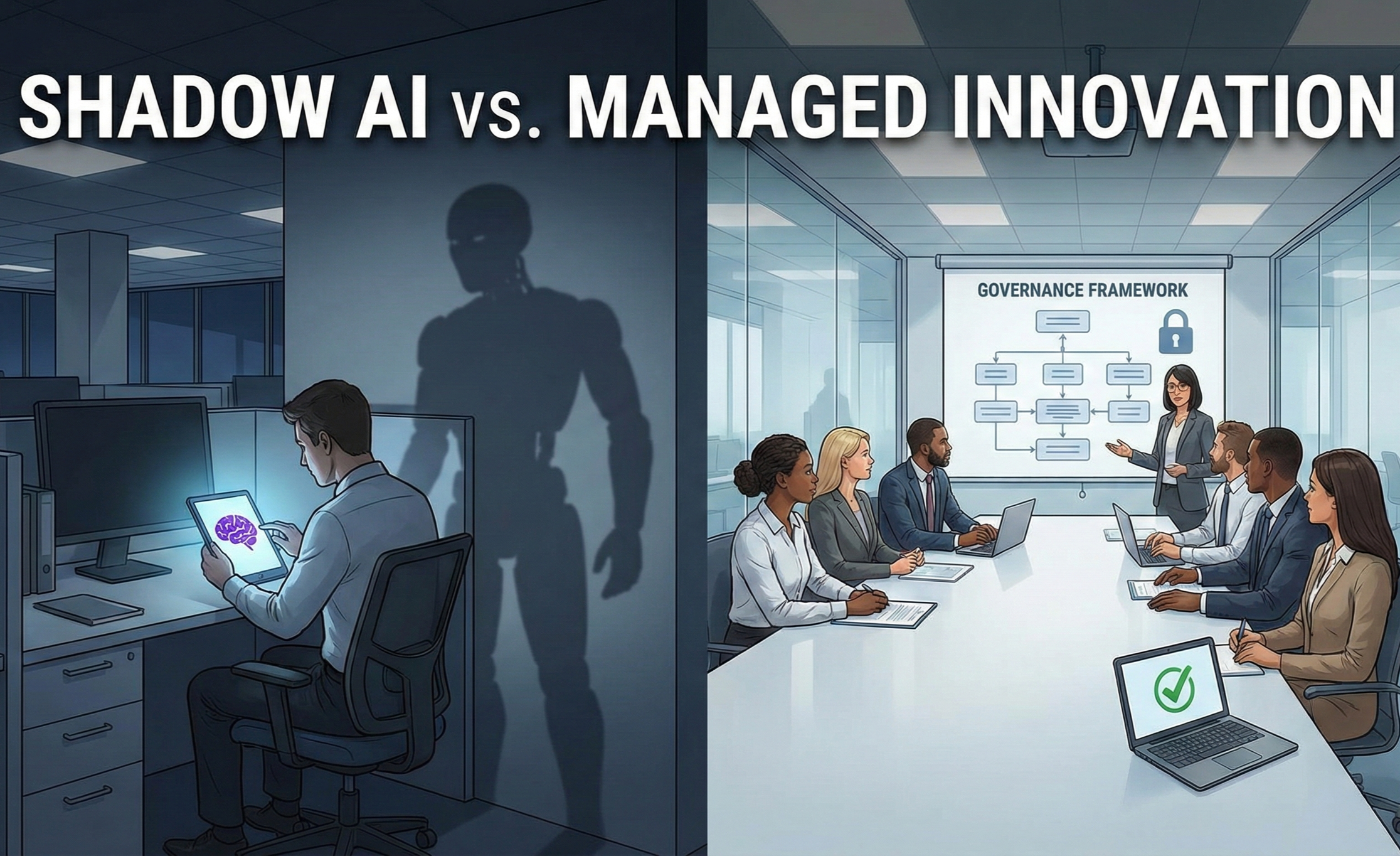 Shadow AI: Why Employees Go Rogue (And Why Banning Fails)