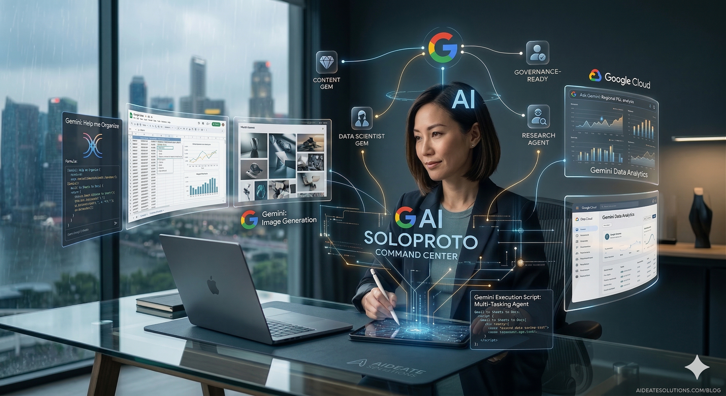 Soloproto's Command Centre Google Worspace.